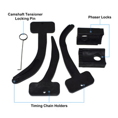 Yuesstloo timing chain tensioner lock pin facilitates safe tension relief.