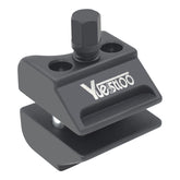 Yuesstloo front view of universal suspension spreader tool for hub access.