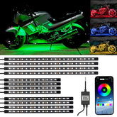 YUGUANG underglow strip blue enhances night visibility with vibrant color