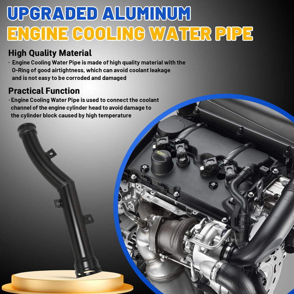 YUHAILOU upgraded pipe in action demonstrates compatible fit with multiple Mini Cooper models.