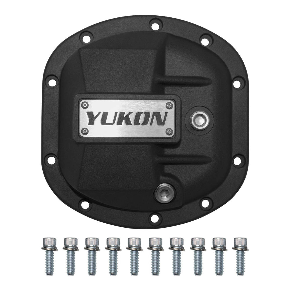 Yukon Gear & Axle Dana 30 diff cover side view for rugged off-road protection.