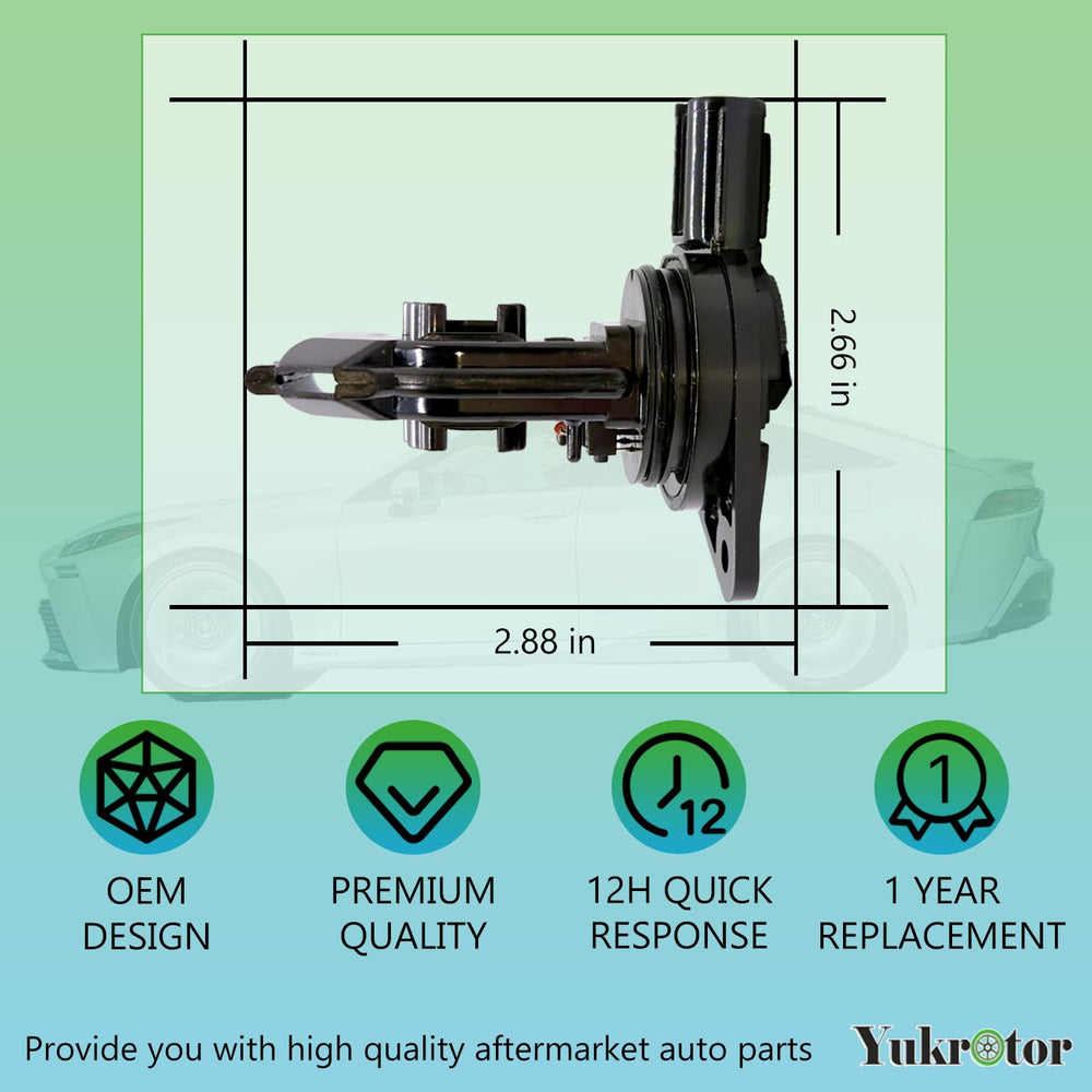 Yukrotor MAF sensor packaging protects components during shipping.
