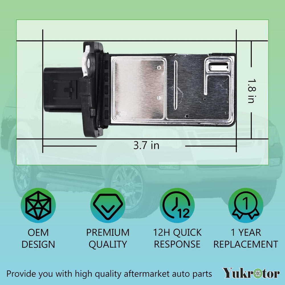 Yukrotor warranty seal indicating 12-month coverage