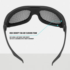 Yulatik soft hypoallergenic rubber frame provides comfortable facial fit.