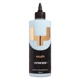 Yum Dress V2 bottle pour enables controlled, non-greasy application on tires and trim.
