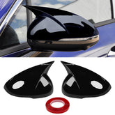 Yumzeco K5 ox horn left mirror cover with glossy black finish enhances style and protection