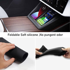 Yumzeco front charger mat for Model S/X compatible with 2021–2025 models