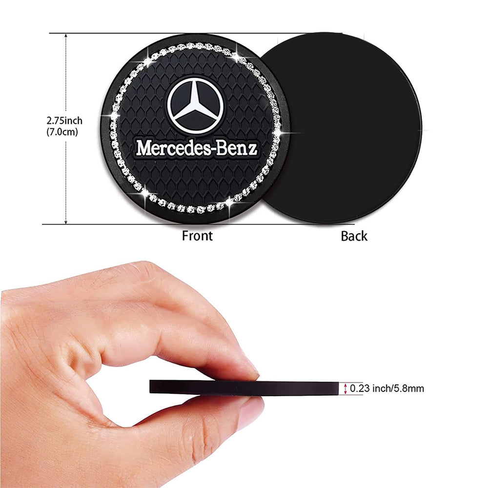 YUNHECHUHAI multipurpose black coaster for home or dining table.