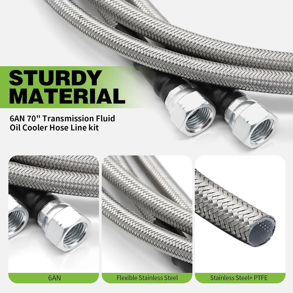 Yunnergo 3/8 inch inner diameter hose detail for secure fluid flow
