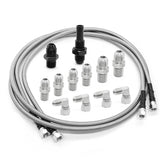Yunnergo 70-inch transmission cooler lines kit shown ready for universal installation and routing