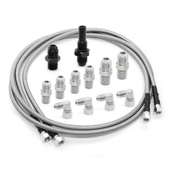 Yunnergo 70-inch transmission cooler lines kit shown ready for universal installation and routing