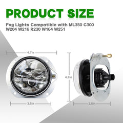 Yunnergo fog light close-up highlighting durable housing for tough weather