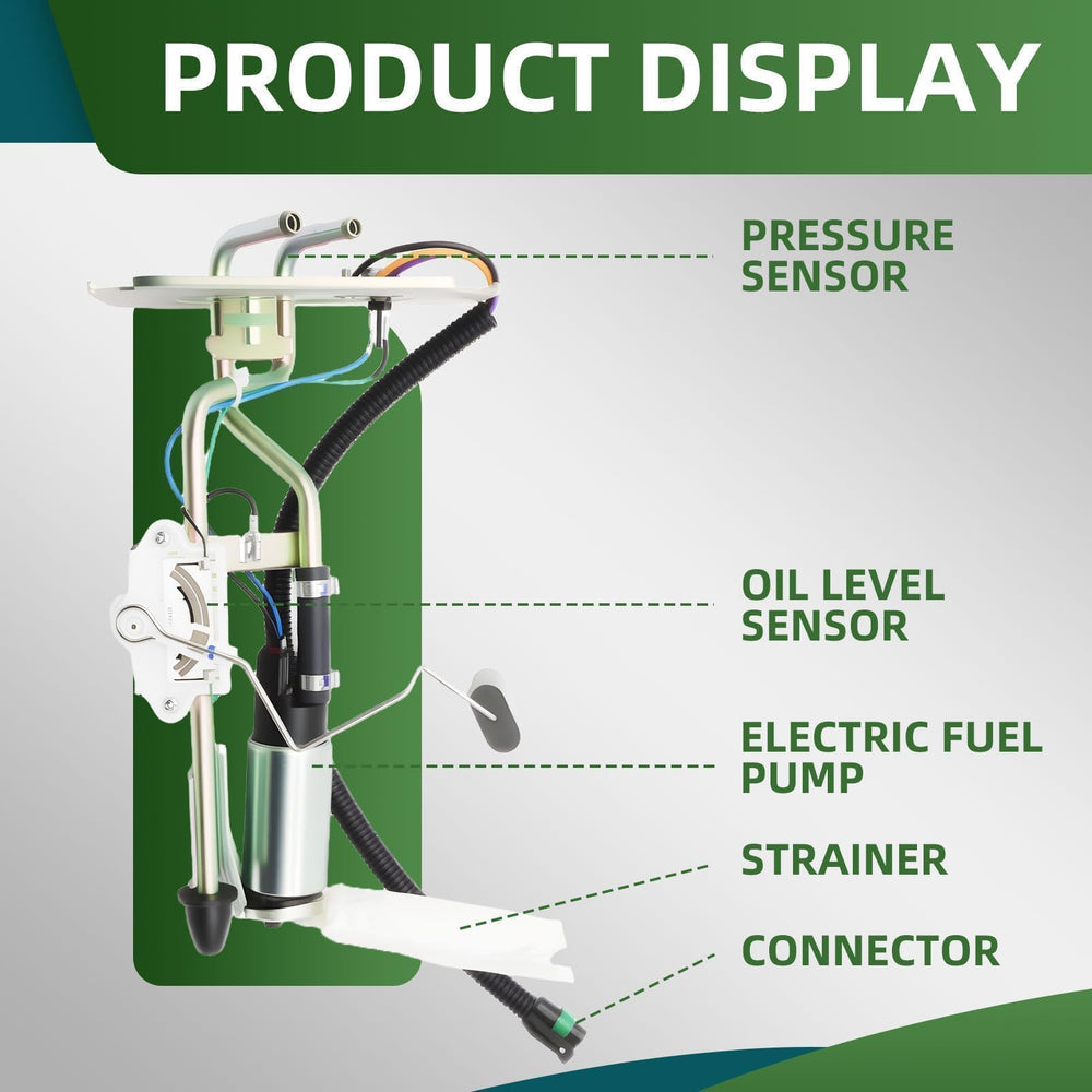 Yunnergo fuel pump motor assembly offers durable replacement for rugged driving.