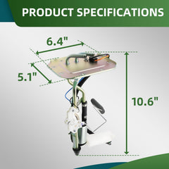 Yunnergo fuel tank float sensor provides precise level readings for dashboard accuracy.