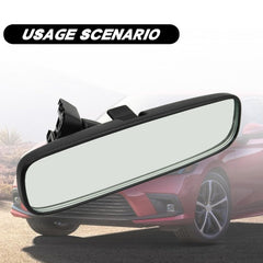 Yunnergo interior rearview mirror 76400-SEA-024-004-014, close-up for secure installation.