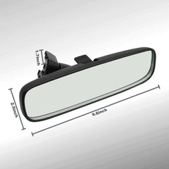 Yunnergo interior rearview mirror 76400-SEA-305, close-up showing multi-model compatibility.