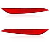 Yunnergo tail reflector red left for Model Y, improving nighttime visibility.