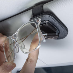 YUIQIEUY easy-install car visor holder clips on in seconds.