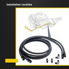 YUXIVCNE straight-head end fittings simplify installation alignment.