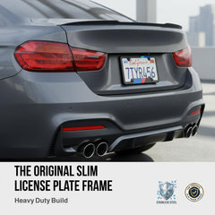 US/Canada 12x6 frame fit for standard license plates