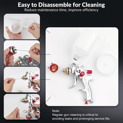 YUZES paint strainers and tools for cleaner pours