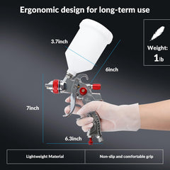 YUZES tape, adapters and wrench for easy setup and leak prevention