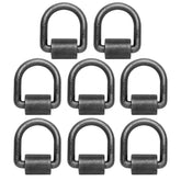Ywvri half-inch weld-on D-ring eight-pack for secure trailer tie-down points