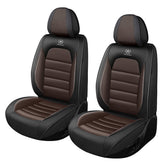 YWZQ Ford seat cover front view highlights waterproof protection and easy cleaning.