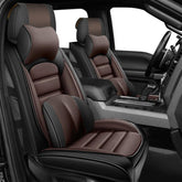 YWZQ full-set seat covers for Ford F-150 installation guide for easy fitting