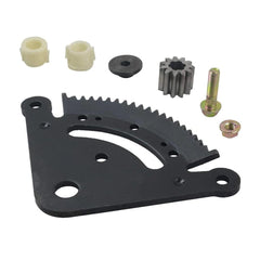 YY-US sector plate for John Deere shows sturdy material for precise steering control
