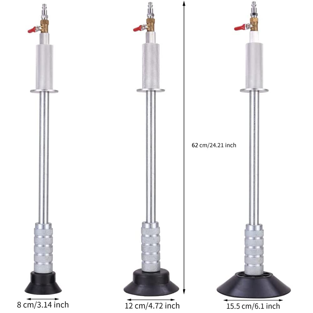 YYCKE 4-3/4 inch suction cup securely grips panels during pull.