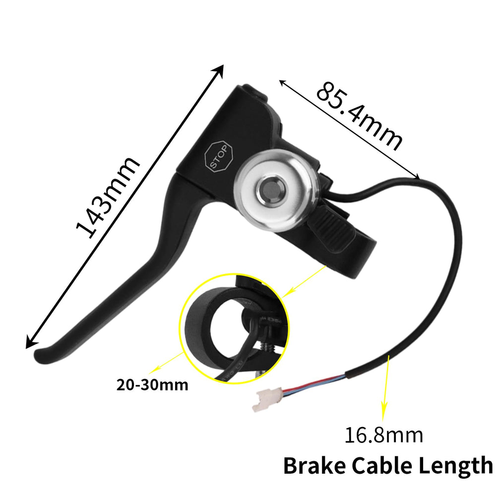 YYMTTOR brake lever offers precise control for safe urban riding