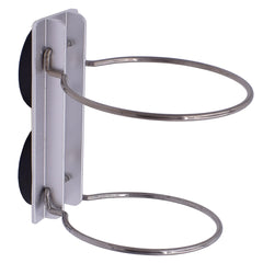 Attachment to ferrous metal surface enables quick setup during wraps.