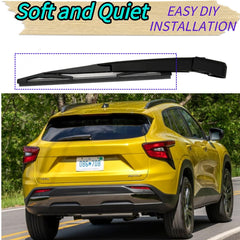 Aerodynamic frame of YYZYBB blade delivers quiet operation in rain