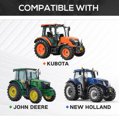 YZONA 3-point tractor hitch in use with compatible implement.