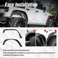 YZONA Wrangler with flares installed shows improved outdoor-ready look.