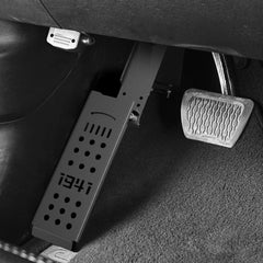 YZONA left pedal rest with textured coating resists wear and adds rugged style for Wrangler.