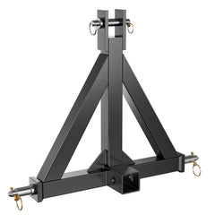 YZONA tow hitch with a 2-inch receiver for secure trailer connections.