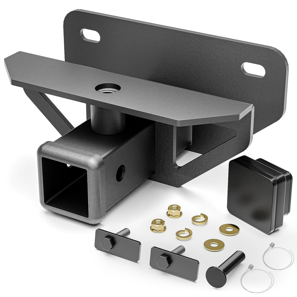 YZONA tow hitch 2-inch receiver offers sturdy build for reliable Ram towing.