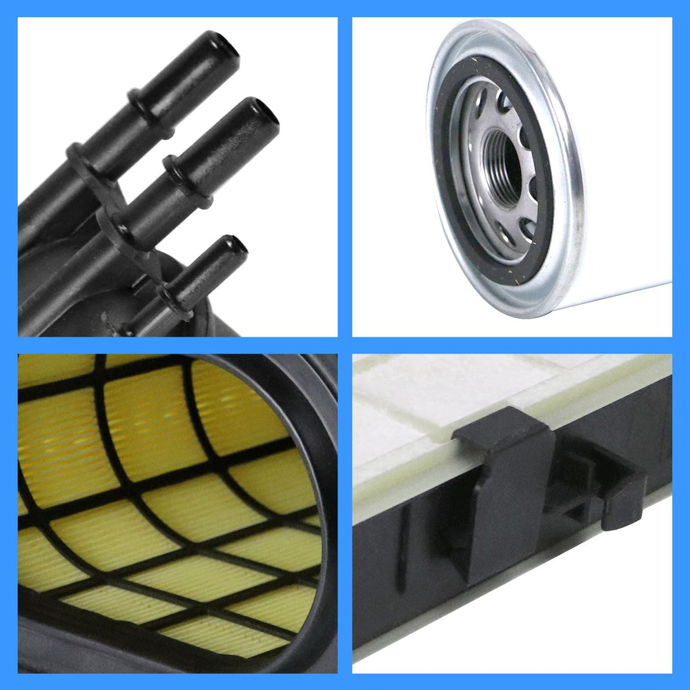 YZQPNB fuel line clips secure connections for reliable filter assembly.