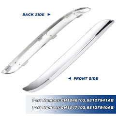 YZQPNB Chrysler 300 front bumper molding fits directly with no drilling