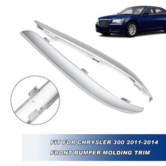 YZQPNB front bumper molding chrome right aligns with factory trim