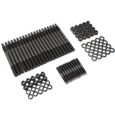 YZQPNB 12-point head stud kit package view shows durable chrome-moly components for LS engines.