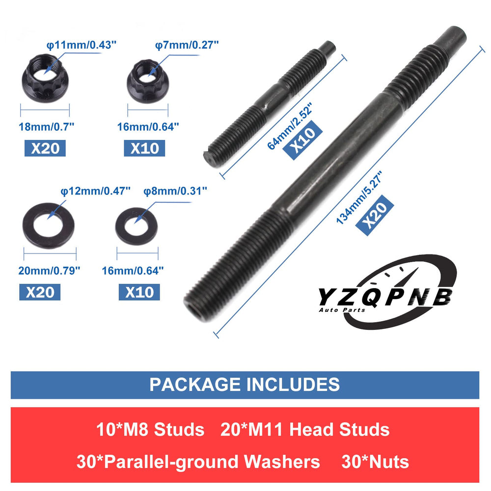 YZQPNB parallel-ground washers pack ensures uniform load distribution during torqueing.