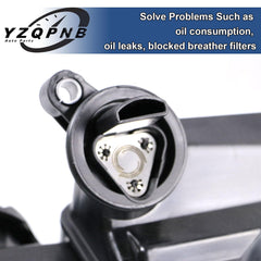 YZQPNB Ford Super Duty oil separator assembly for easy replacement.