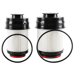 YZQPNB fuel filter cartridge side view showing robust housing and seals.