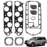 YzusGomumu engine intake manifold gasket front view shows sturdy construction and precise fit.