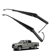YzusGomumu front wiper arm pair view for safe driving in rain