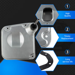 YzusGomumu oil pan gasket close-up highlights tight seal.