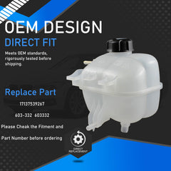 Package includes reservoir and cap for easy replacement